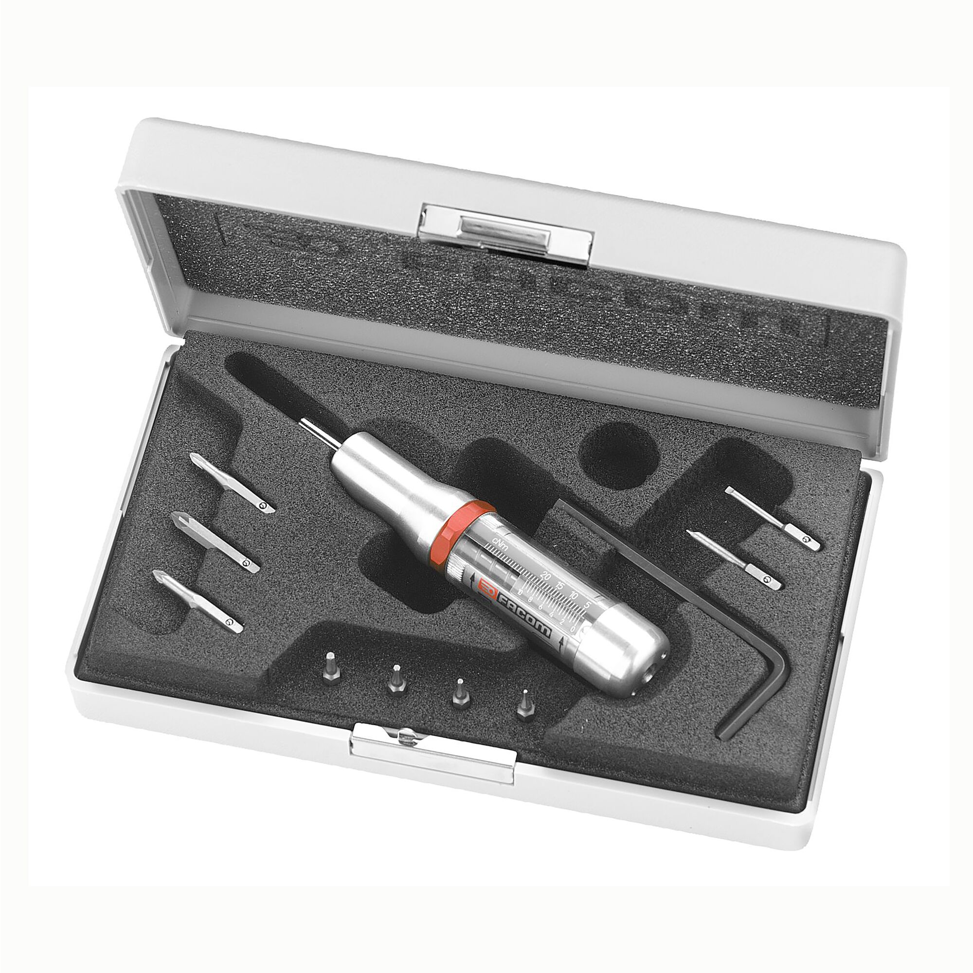 1 4 in. Low Torque Micro Tech Screwdriver Set Range 0.4 2Nm FACOM