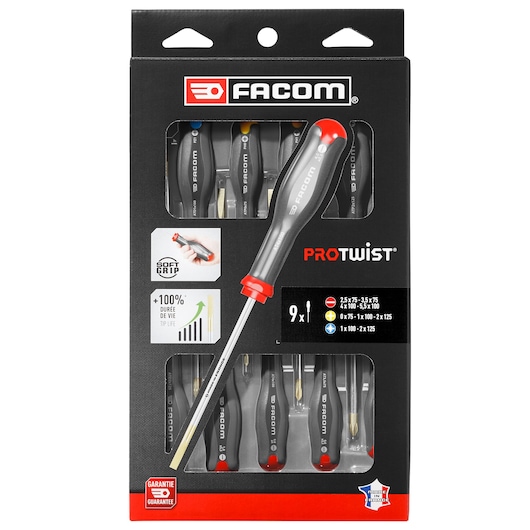 PROTWIST® Screwdriver Set (9 pc.)