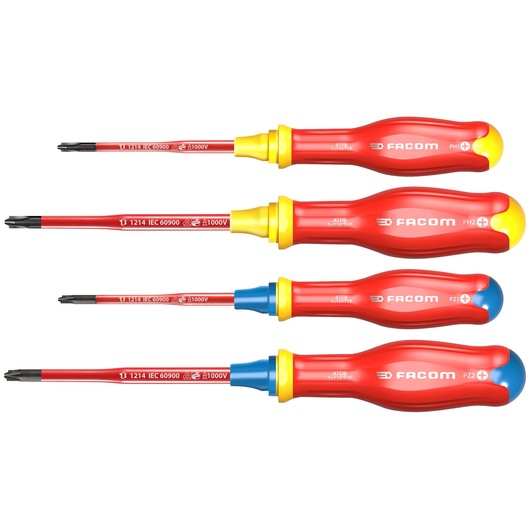 PROTWIST® BORNEO® Screwdriver for Mixed Head Set (4 pc)