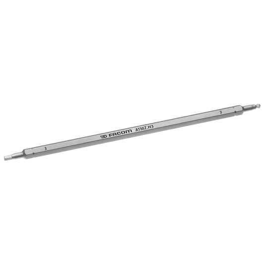 3mm Double-End Bit, 6 point, 3 mm