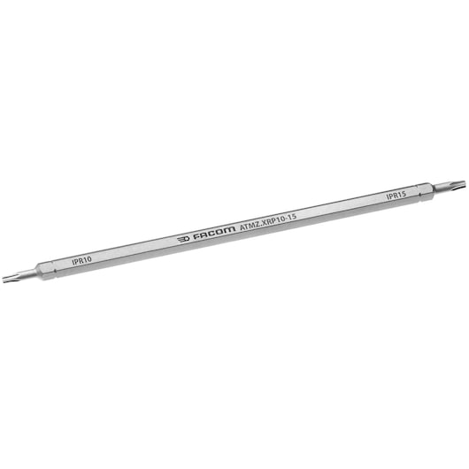 Screwdriver blade 1/4" RESISTORX® Tamper TORX® PLUS, 10 - 15 mm
