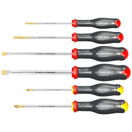 Screwdriver PROTWIST® set, 6 pieces