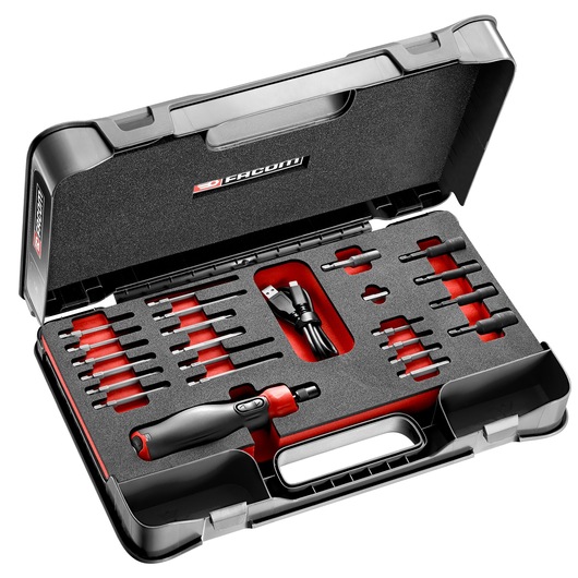 Screwdriever E-PROTWIST® set with MBOX, 23 pieces