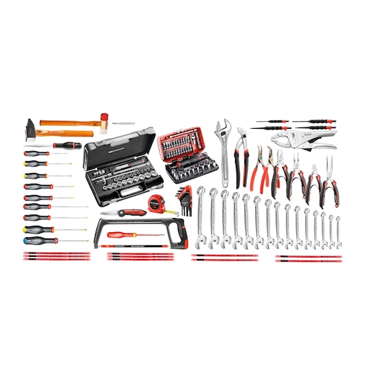 Mechanics Set, 126 Tools Metric