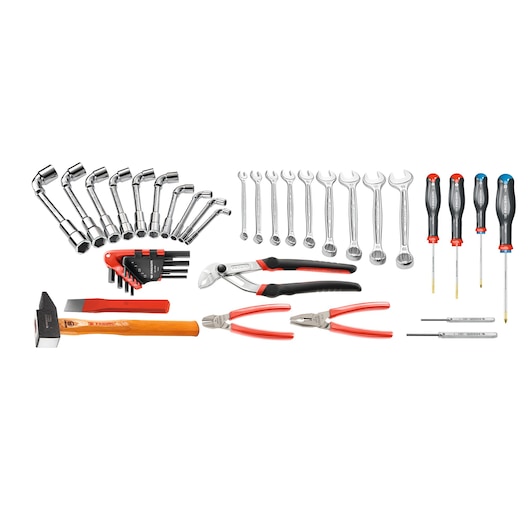 Industrial Maintenance Set, 39 Tools Metric