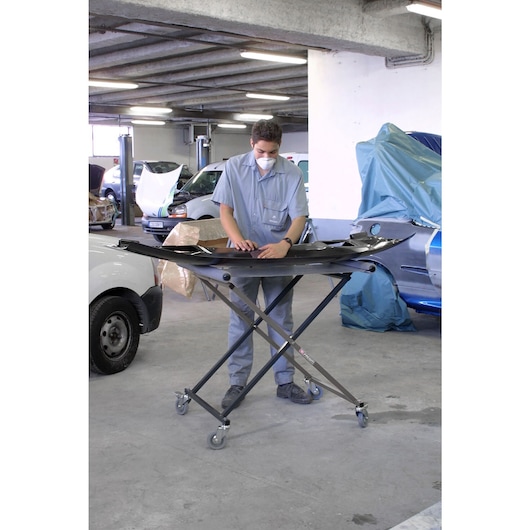 Multi-functional bodywork support cradle