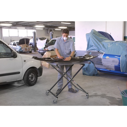 Multi-functional bodywork support cradle