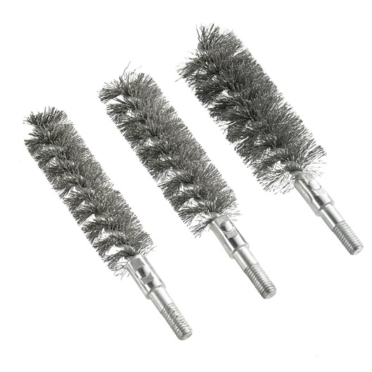 Diesel injector seat cleaner brushes