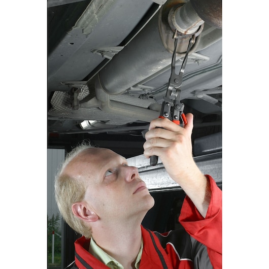 Plier for Exhaust Ring