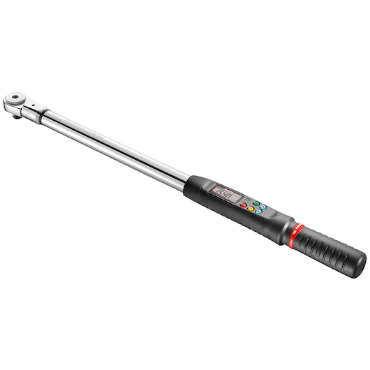 Electronic Torque Wrench with ratcheting head, square drive 1/2, range 60-340Nm