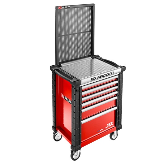 Roller Cabinet Accessory for Worktop, Metal Pegboard, JET.MxA Séries