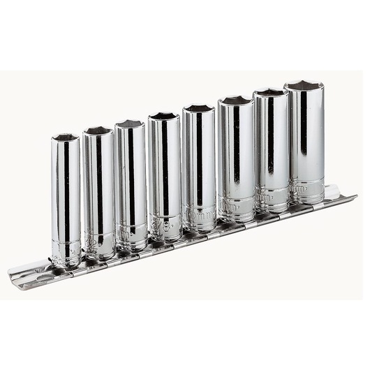 3/8 in. Socket Set on Rack (10 pc.)