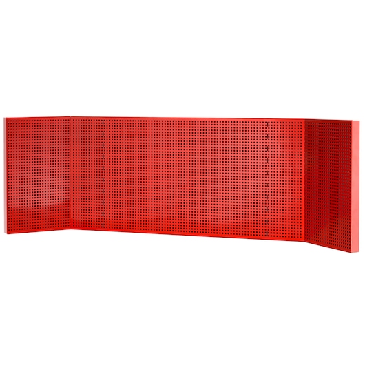 Half Pegboard for Corner Station MBSCSW(G), Square Hole 6 x 6 mm, Red