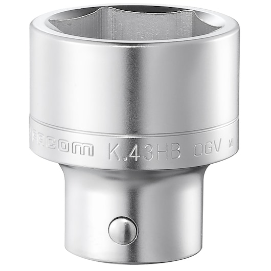 3/4" socket 6-points, 55 mm