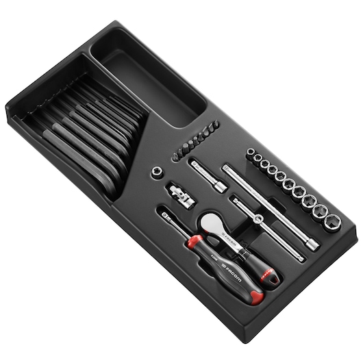 1/4 in. Socket Set in Plastic Module (36 pc.)