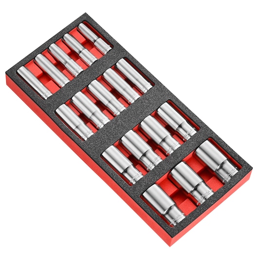 1/2 in. Long Socket Set Foam Module Module
