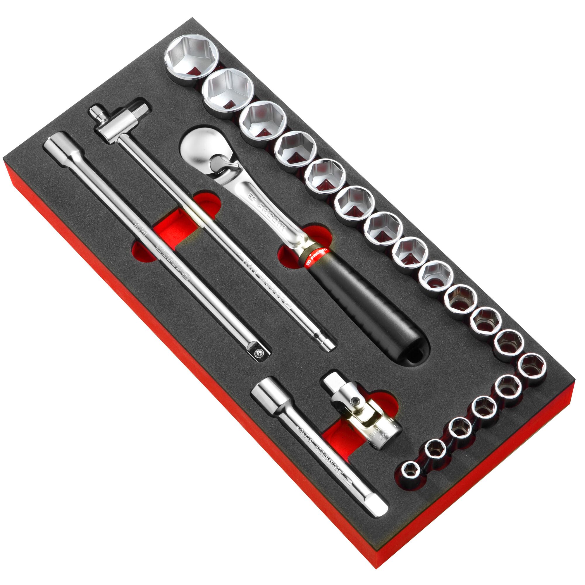 1/2 in. Socket Set in Foam Module | FACOM