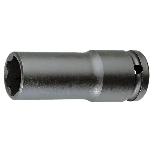 3/4 in. Thin Wall Impact Socket, 6-point, 22 mm