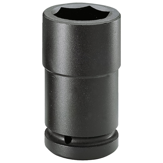 1" long impact socket 6-points, 34 mm