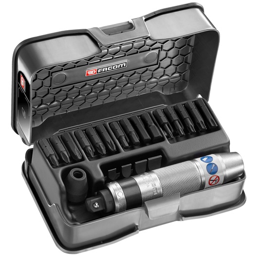 1/2" impact socket set, 21 pieces