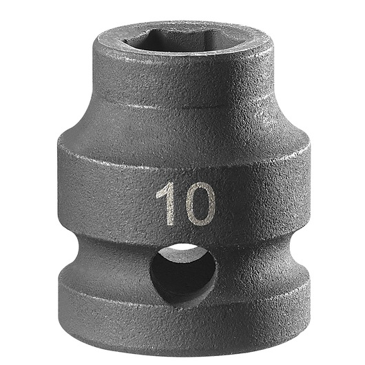 1/2 in. Short Impact Socket, 10 mm