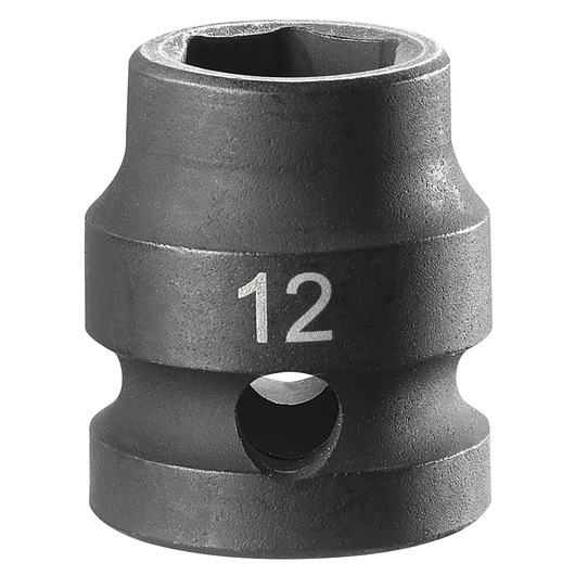 1/2'' Metric 6-point stubby impact socket