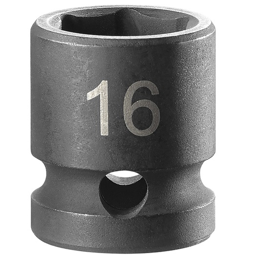 1/2 in. Short Impact Socket, 16 mm