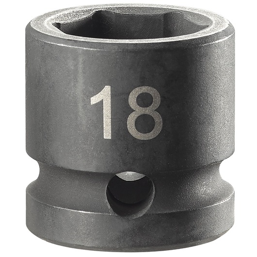 1/2" Short Impact Socket 18 mm