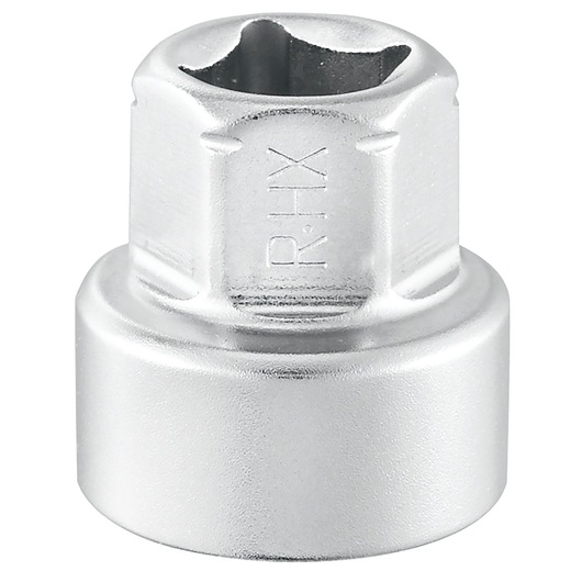 1/4 in. Hexagonal Shape Socket, 6-point, 13 mm
