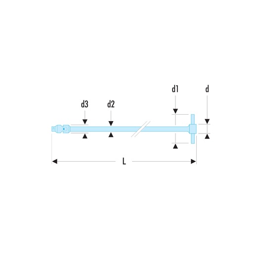 1/4 in. Extension, 385 mm