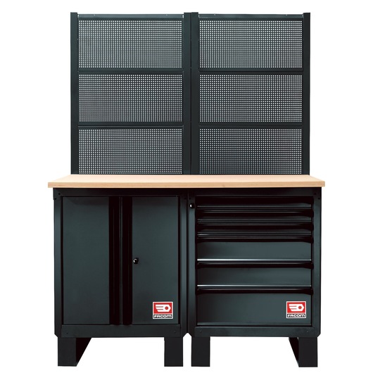 Set of Roll Workshop System Units n°1, Black