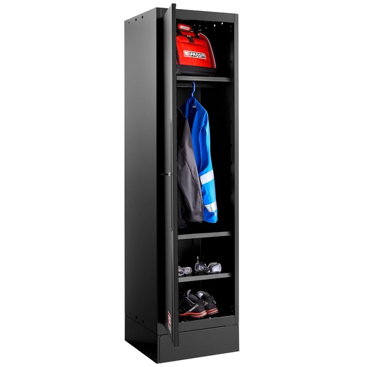 Tall storage cabinet 500mm RWS2 black