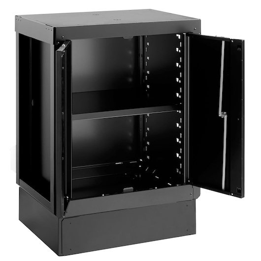 Base unit 2 doors RWS2 black