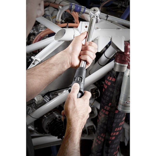 1/2 in. Quick Read Click Wrench TW No Head, 40-200 Nm