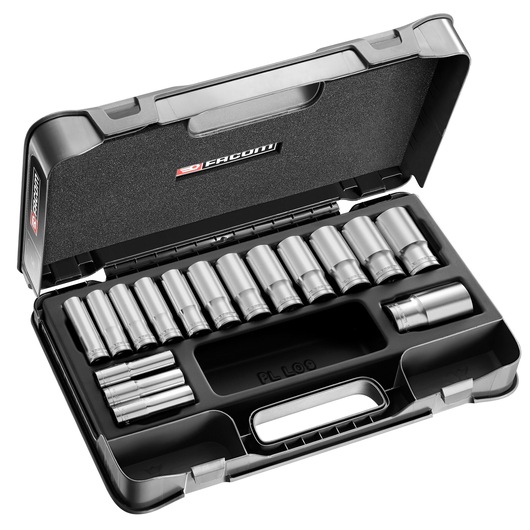 1/2" socket set, 31 pieces, MBOX