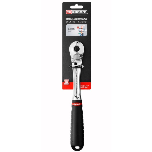 1/2" pear-head ratchet push-lock