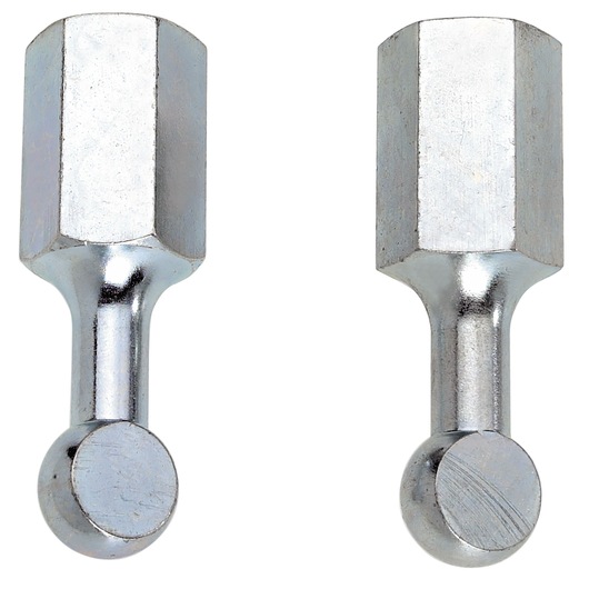 Set of 2 tips for U.23 puller type, diameter 28 mm, thread M16