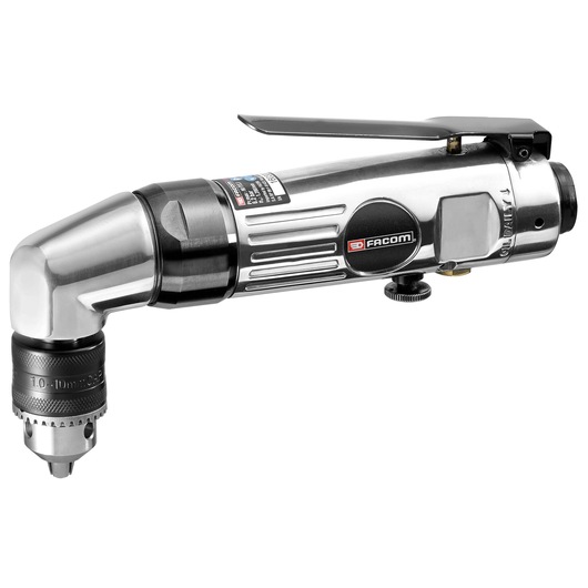 Reversible angled pneumatic drill 10 mm - 3/8"